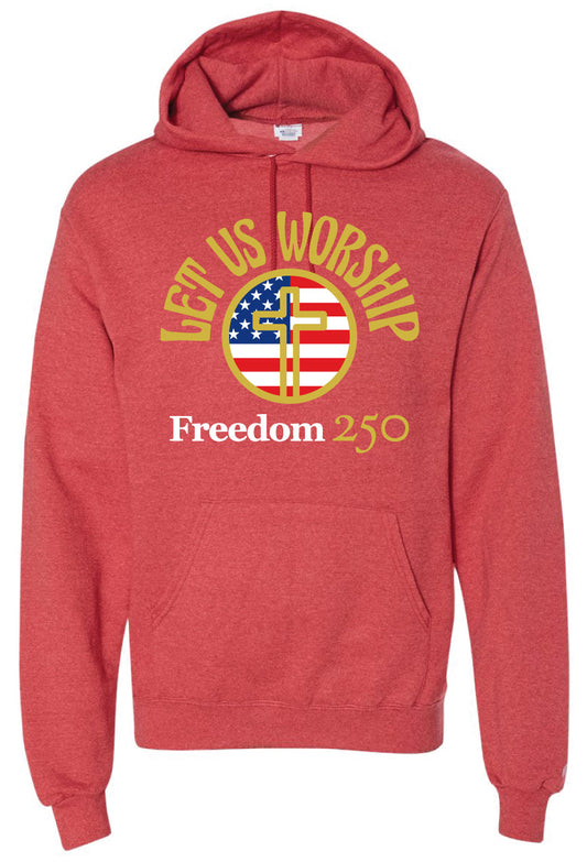 Freedom 250 Red Hoodie