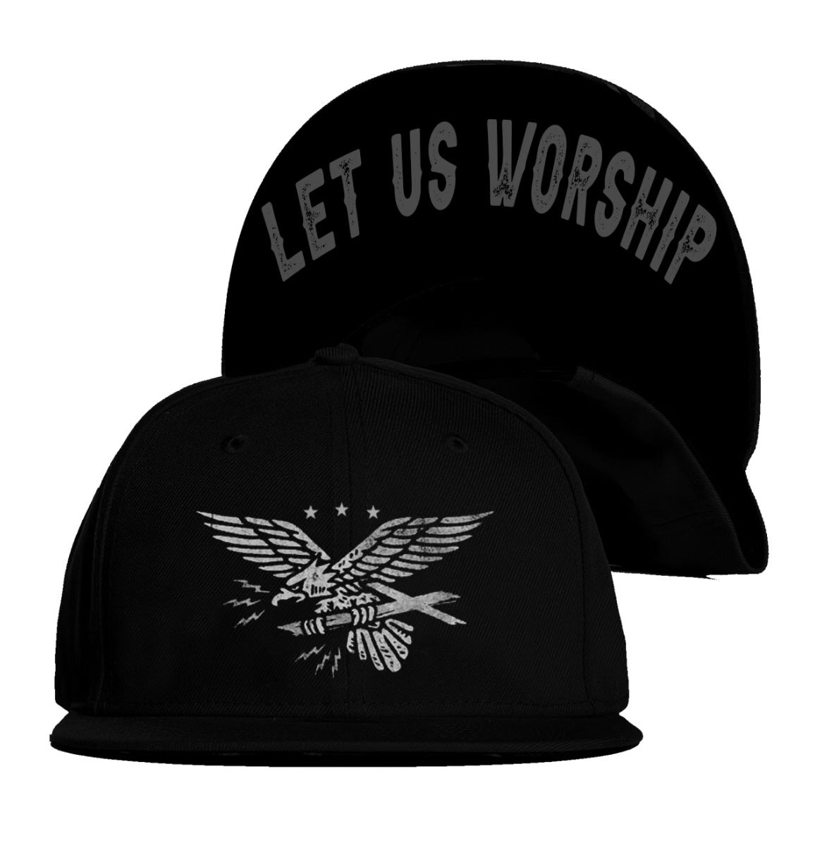 Let Us Worship 'EAGLE" Trucker Hat