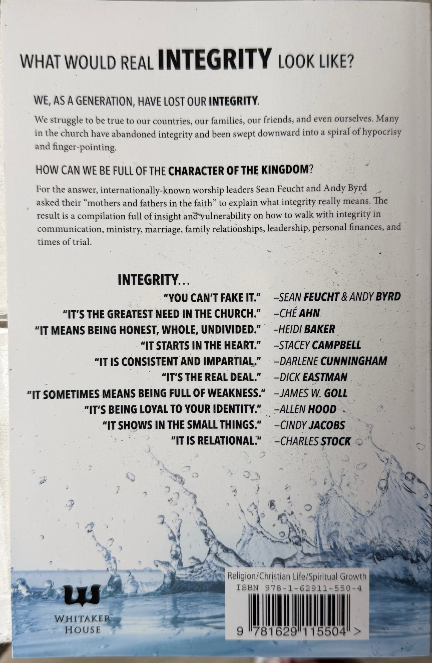 Integrity ~ Character of the Kingdom