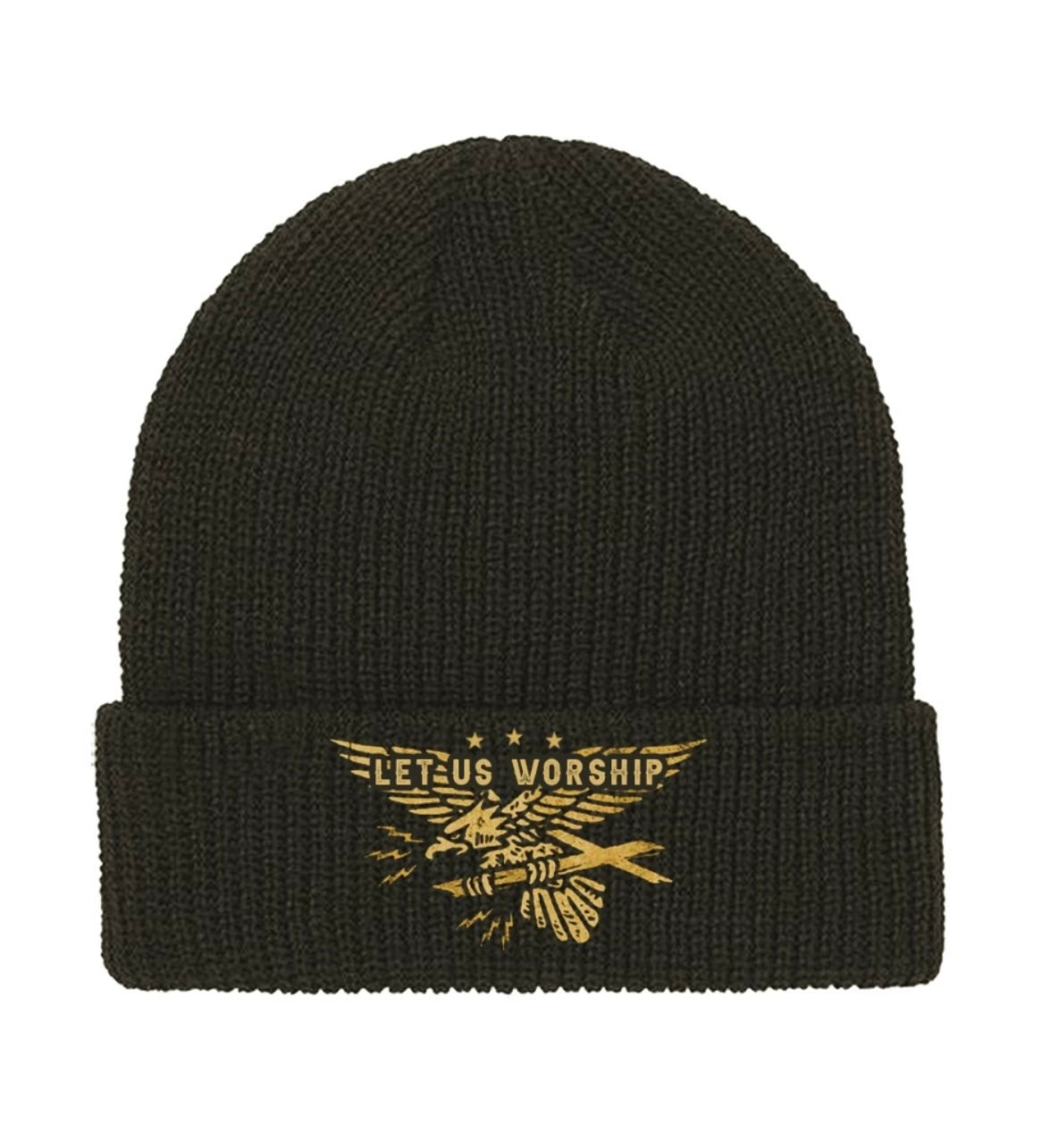 Eagle "Let Us Worship" Beanies - 3 Color Options