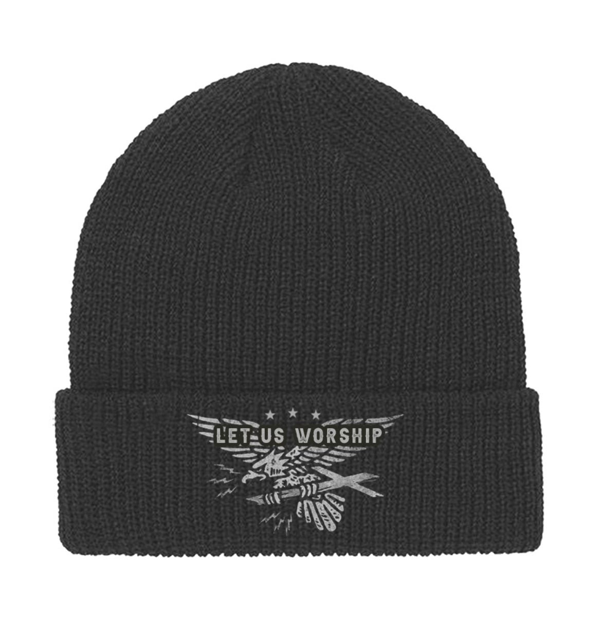 Eagle "Let Us Worship" Beanies - 3 Color Options