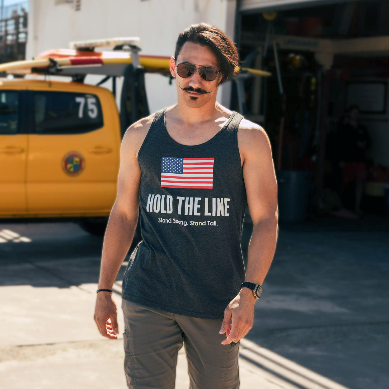 Hold the Line Tank Top