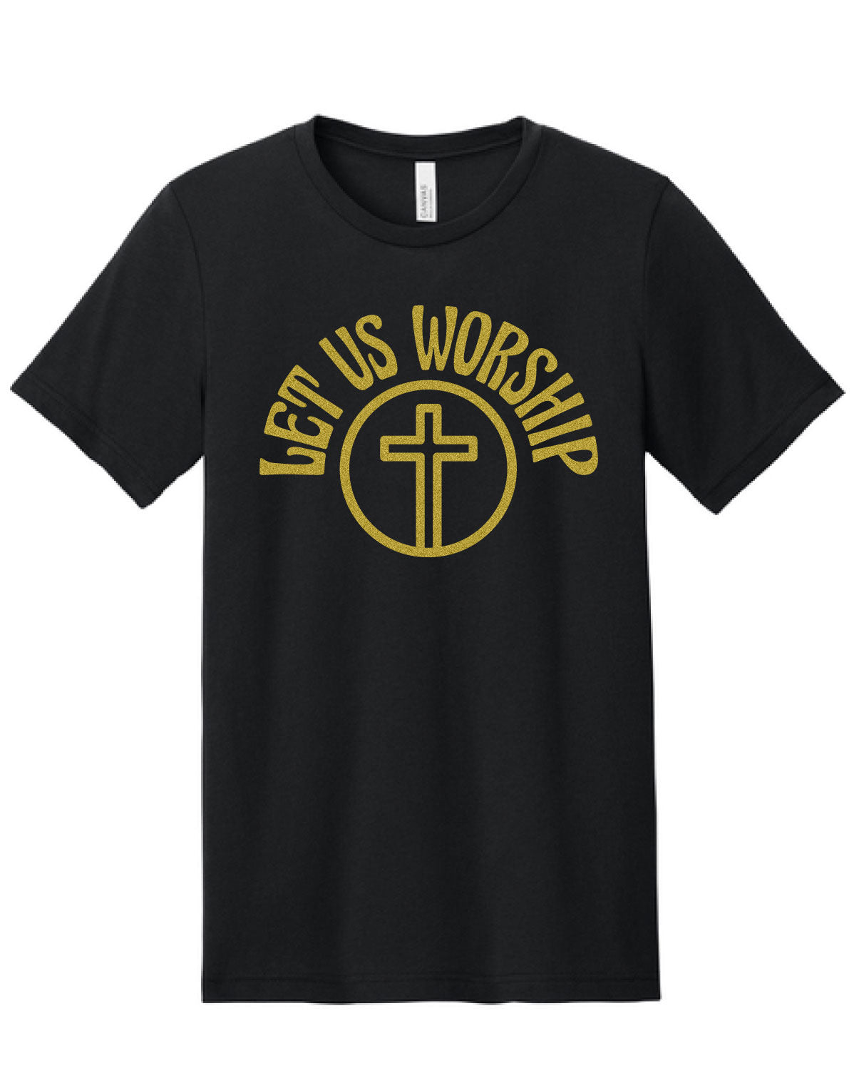 Let Us Worship Tee - Black