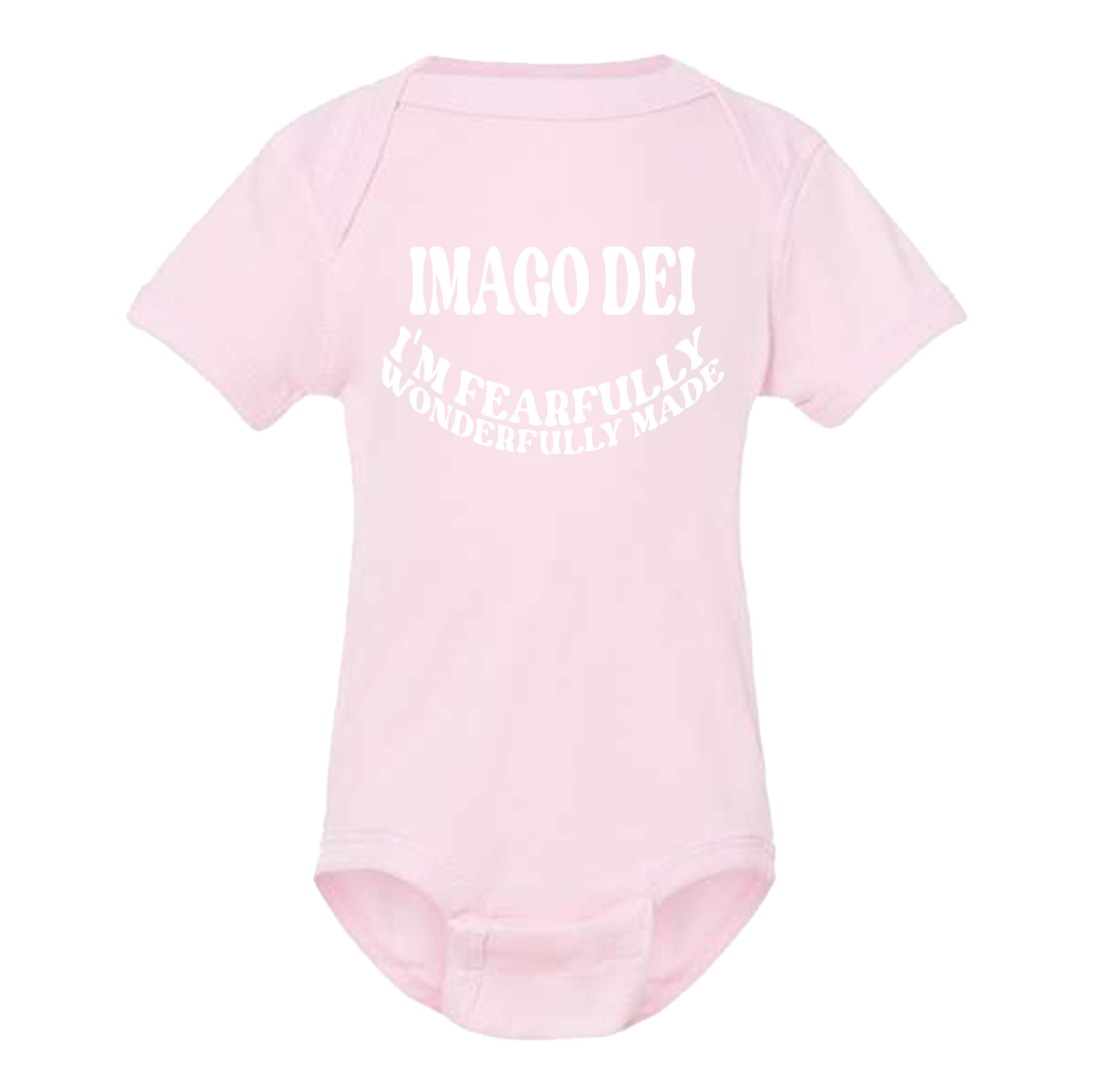 'Imago Dei' Onesie - "I Am Fearfully and Wonderfully Made"