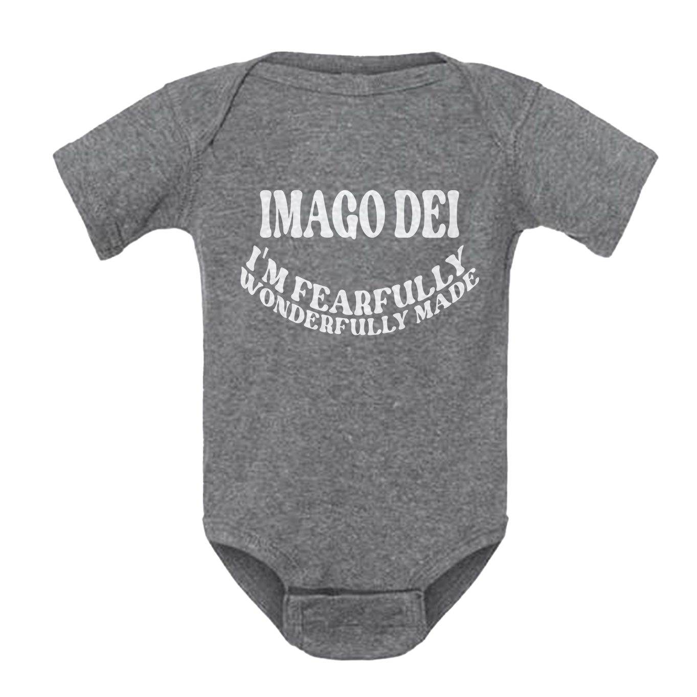 'Imago Dei' Onesie - "I Am Fearfully and Wonderfully Made"