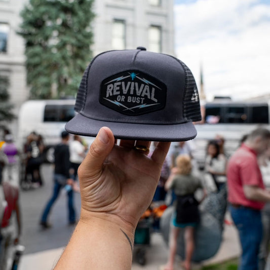 Revival or Bust Lightning Trucker Hat