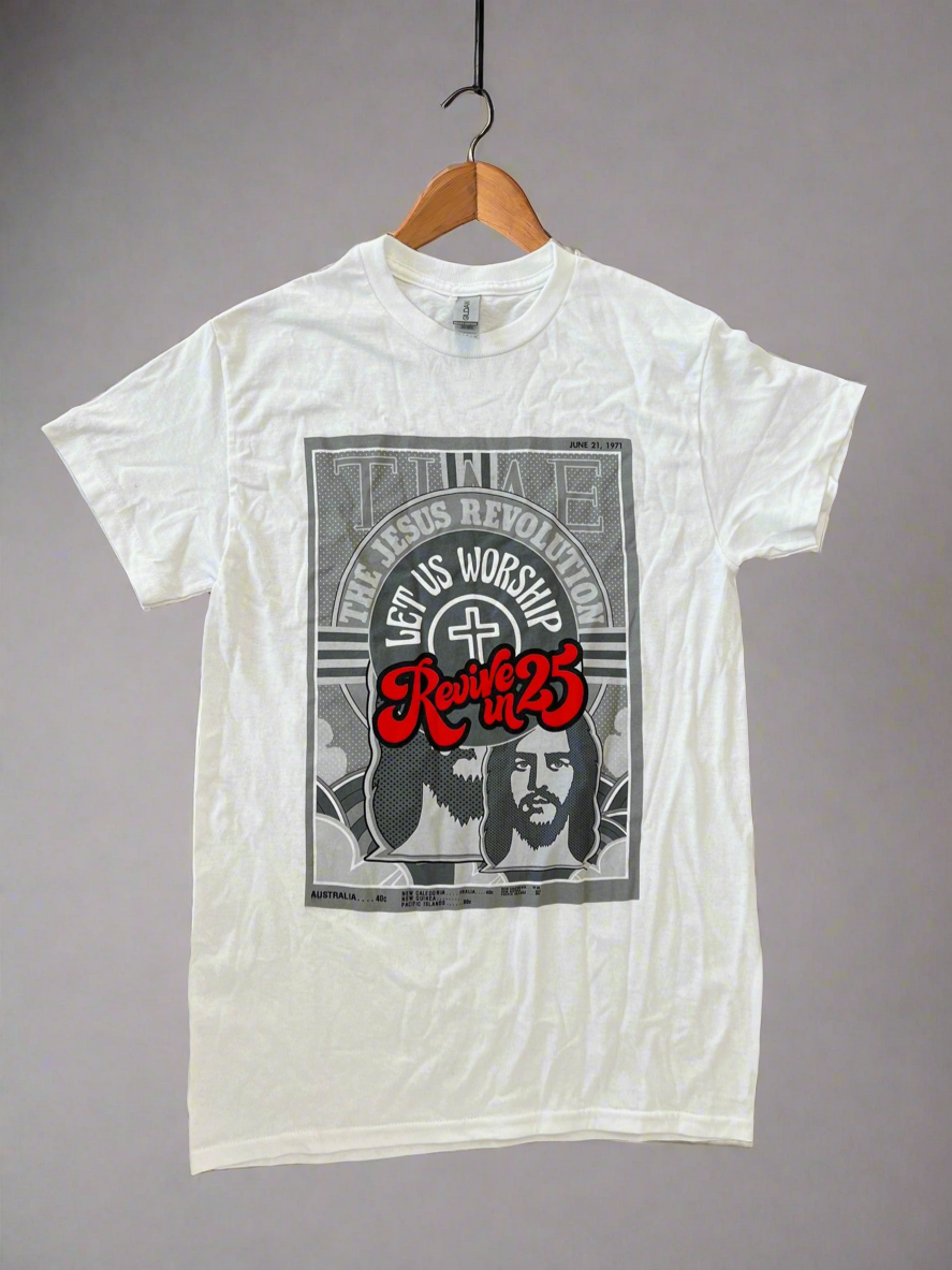 White TIME Magazine Revive in 2025 T-Shirt