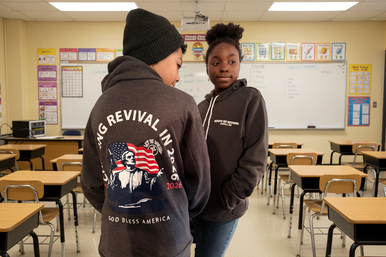 Youth Roots of Revival Hoodie small - large