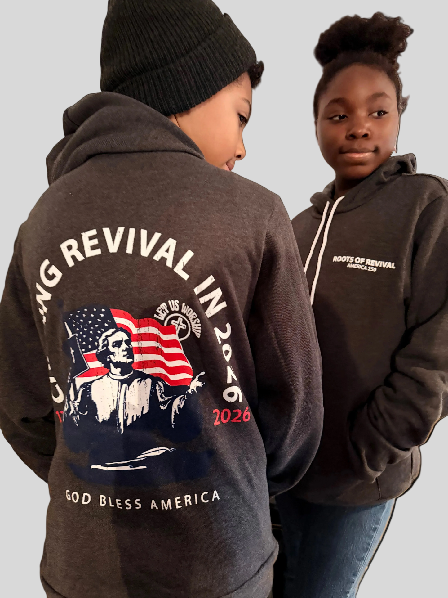 Youth Roots of Revival Hoodie small - large