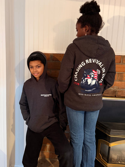 Youth Roots of Revival Hoodie small - large