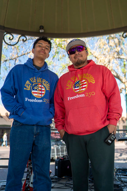 Freedom 250 Blue Hoodie