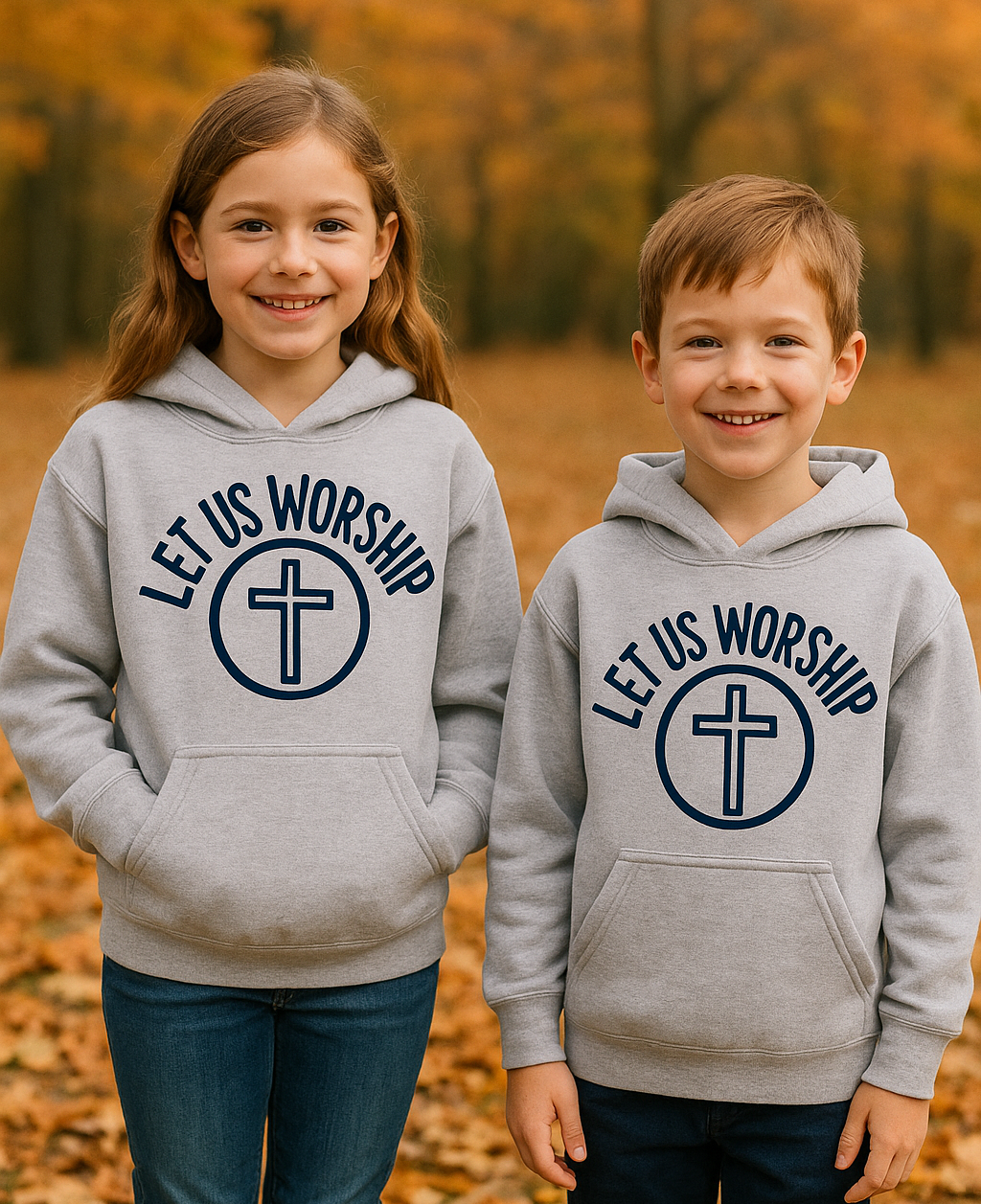 Youth Let Us Worship Hoodies