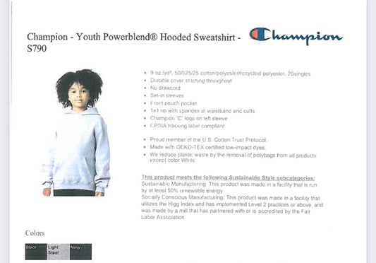 Youth Let Us Worship Hoodies