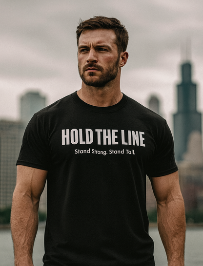 Hold the Line Classic - Black T-Shirt