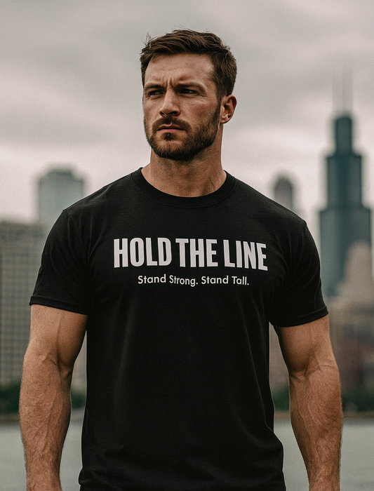 Hold the Line Classic - Black T-Shirt